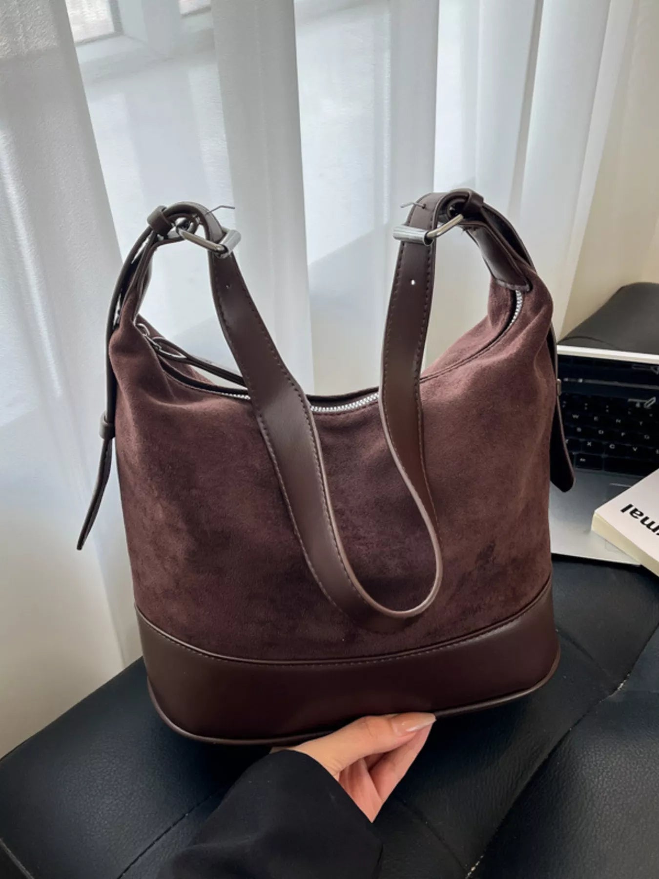 Adjustable Strap Tote Bag 