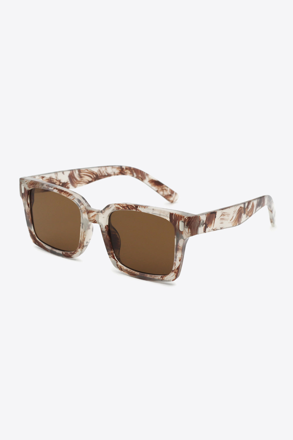 UV400 Polycarbonate Square Sunglasses 