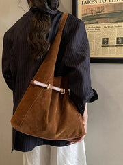 Buckle Adjustable Strap Shoulder Bag 