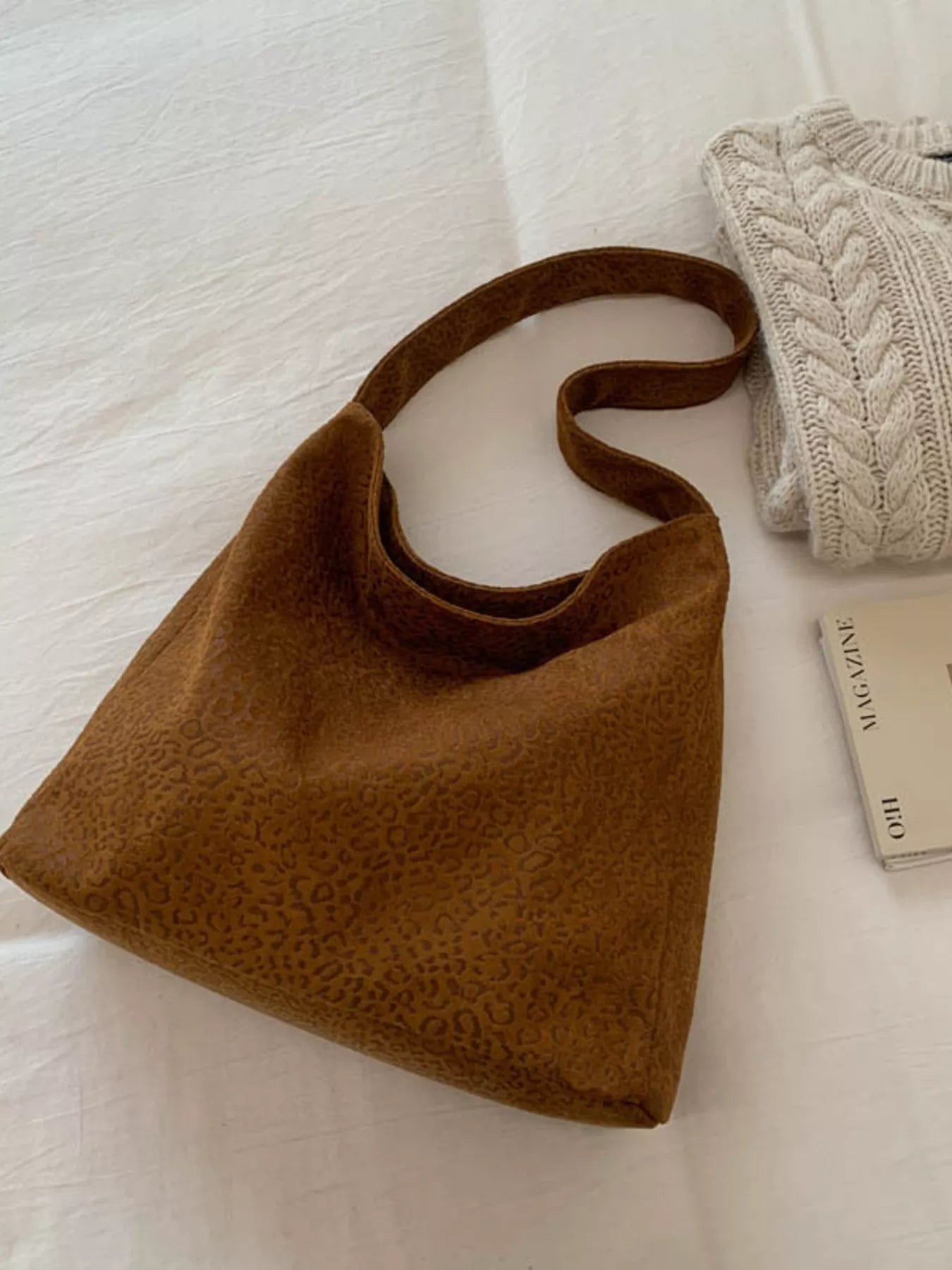 Leopard Print Tote Bag 