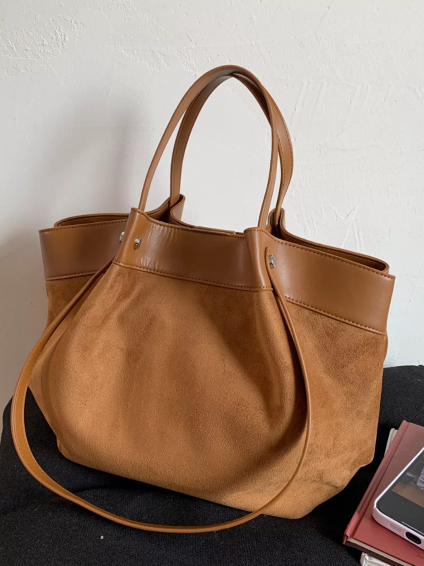 Lightweight Classic Color Tote Bag 