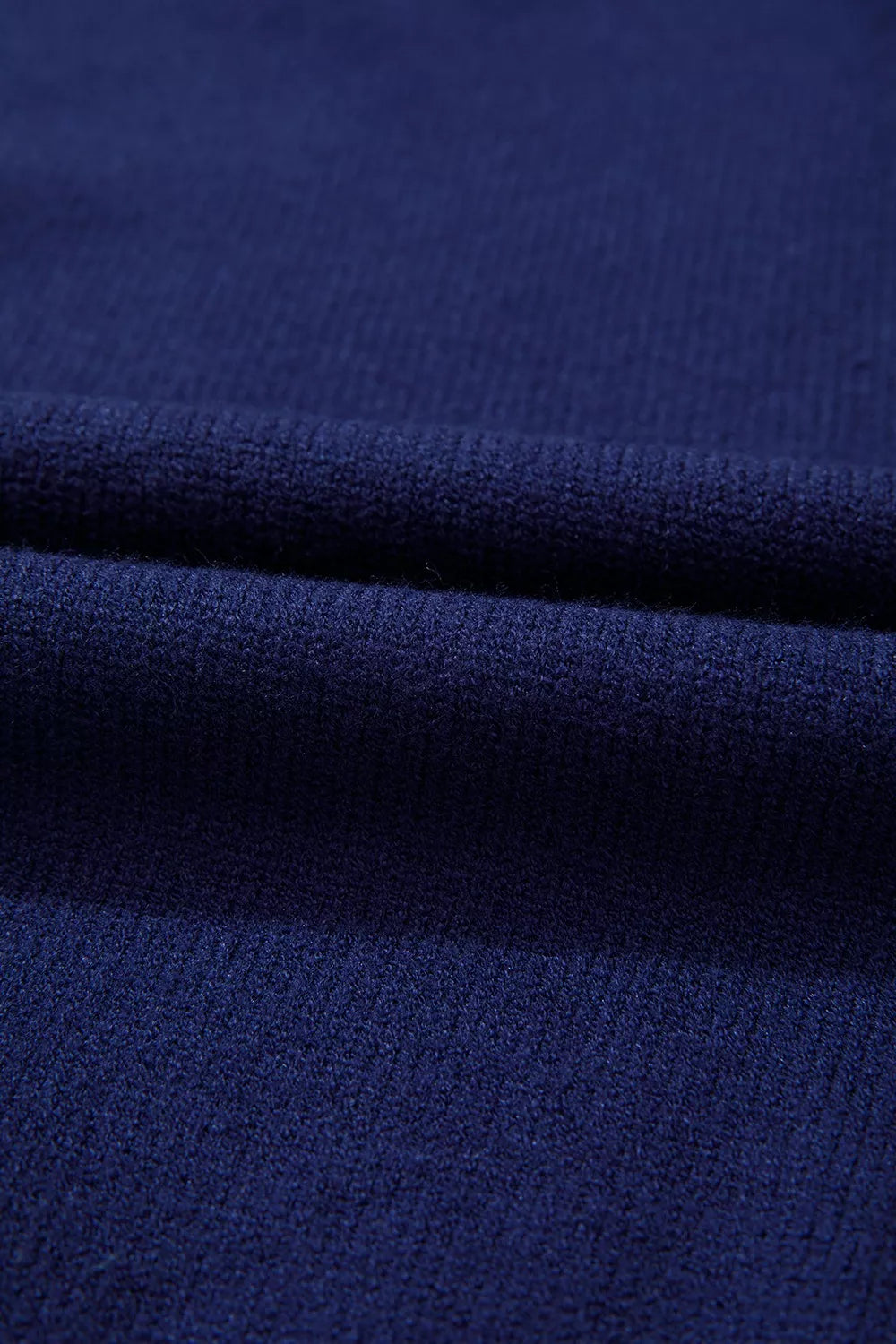 Classic Texture Knit Long Sleeve Sweater 