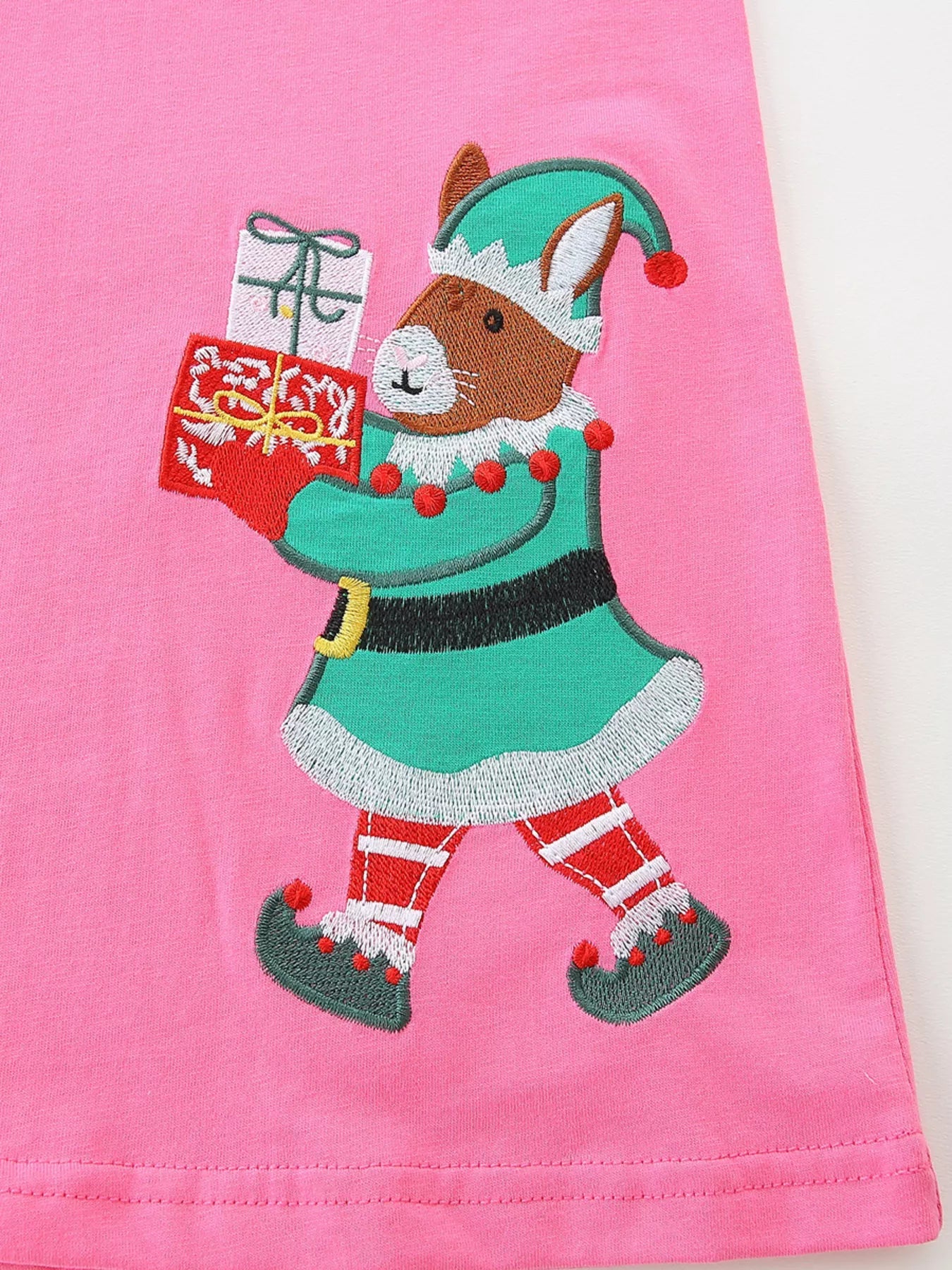 Children's Embroidered Long Sleeve Dress 