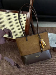 Color Block Shoulder Bag 