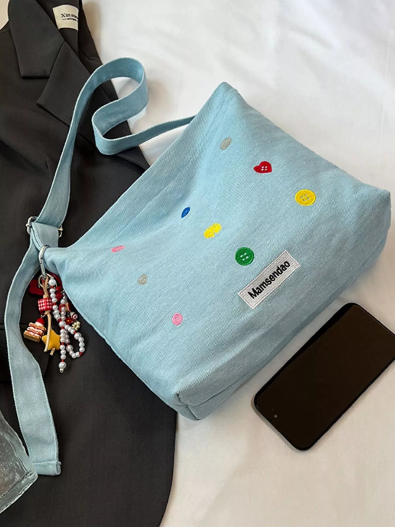 Adjustable Strap Crossbody Bag 