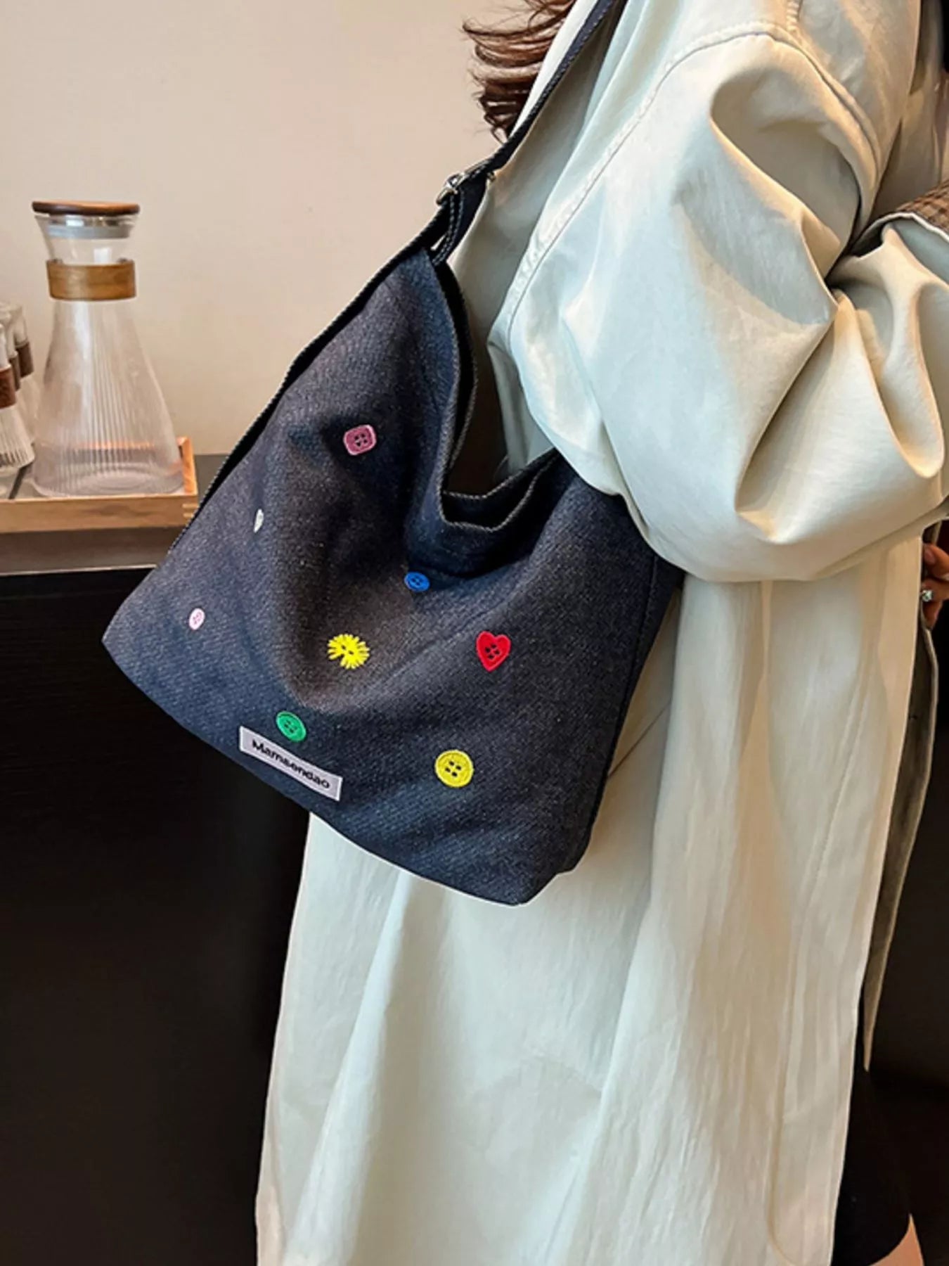 Adjustable Strap Crossbody Bag 