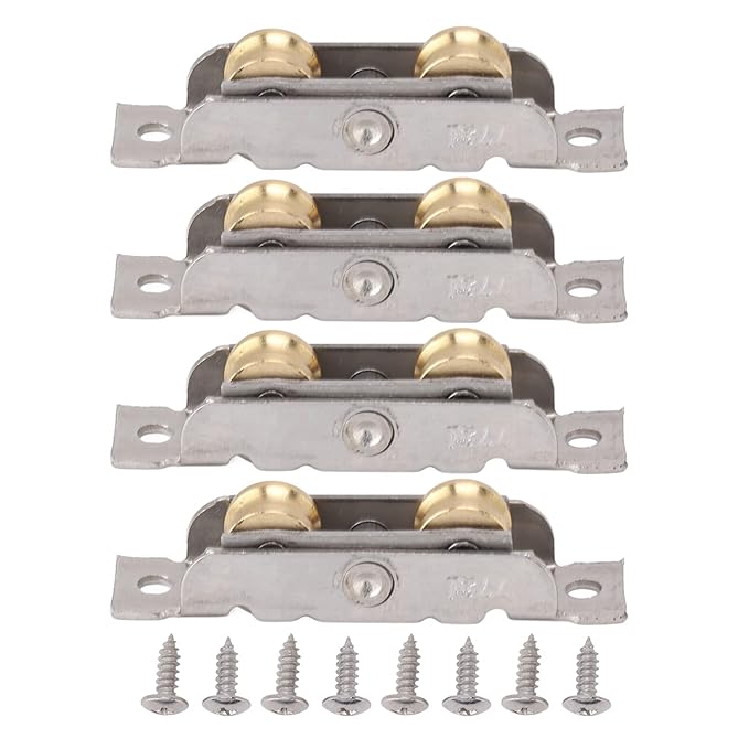 4PCS Sliding Patio Door Roller Assembly 
