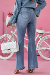 Bootcut Jeans with Pockets 