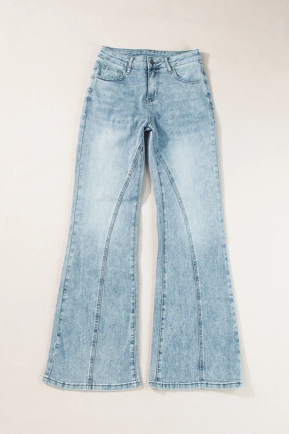 Wide Leg Jeans with Pockets 