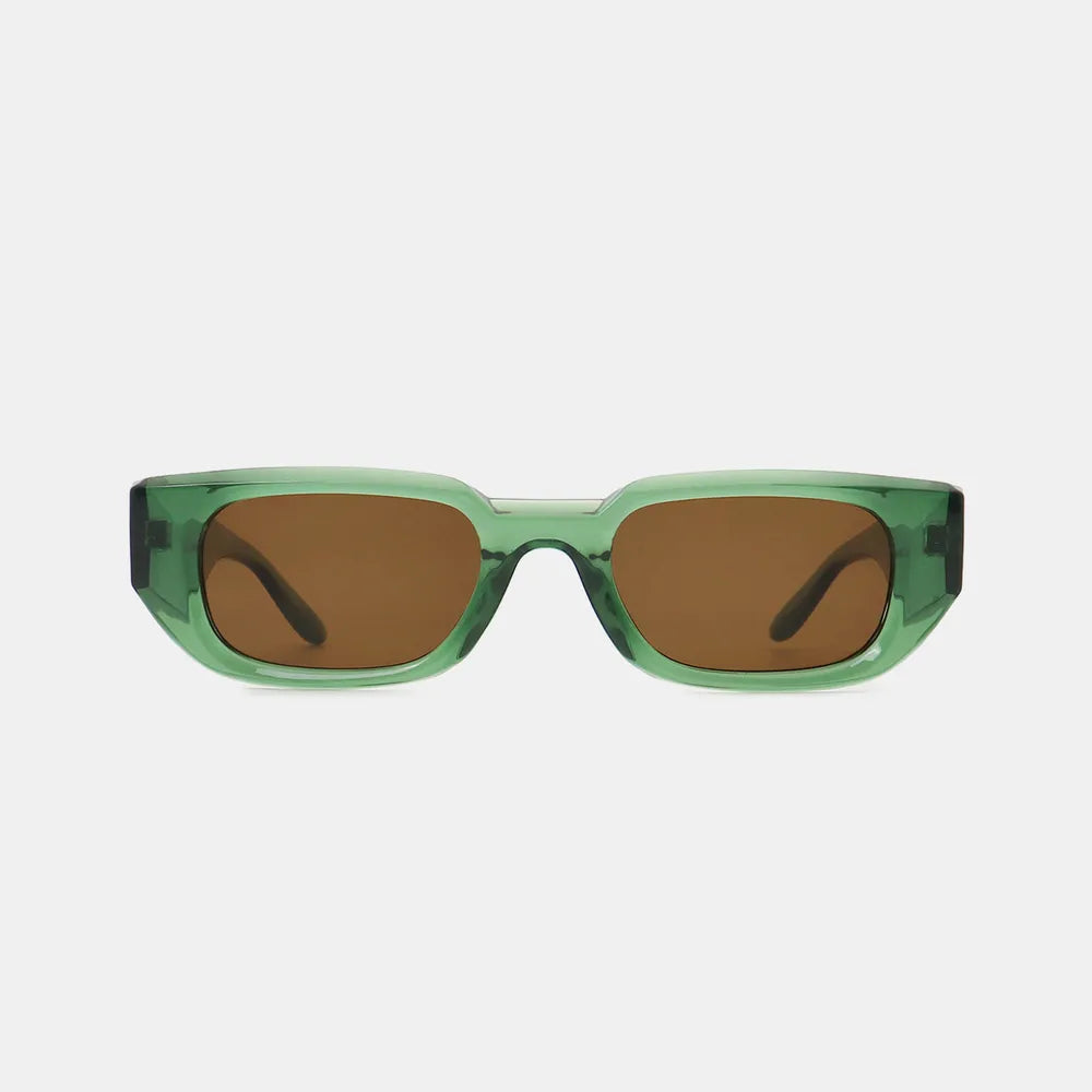 Polycarbonate Frame Rectangle Sunglasses 