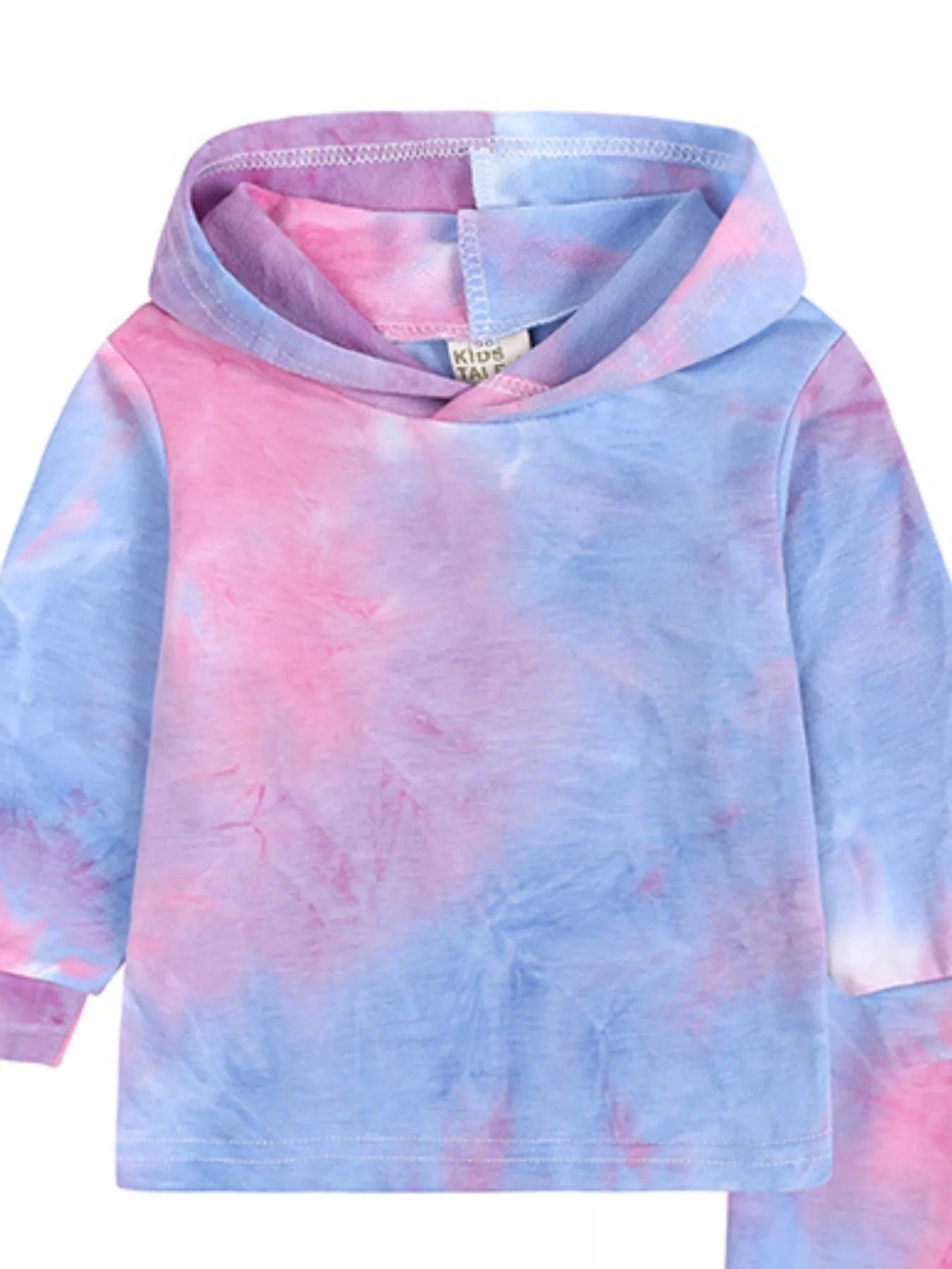 Children's Tie-Dye Hoodie and Pants Set 