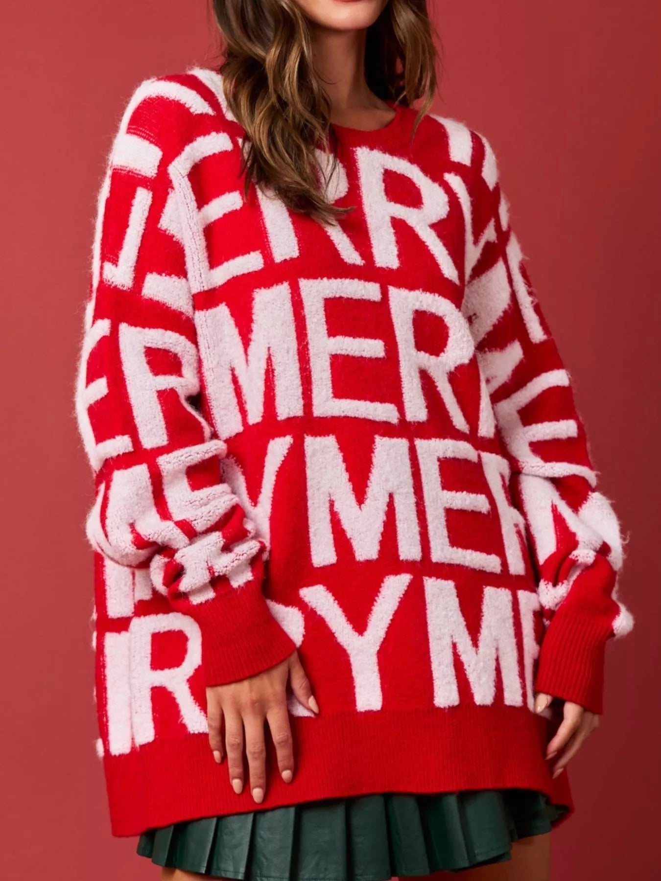 Christmas Merry Festive Holiday Sweater 