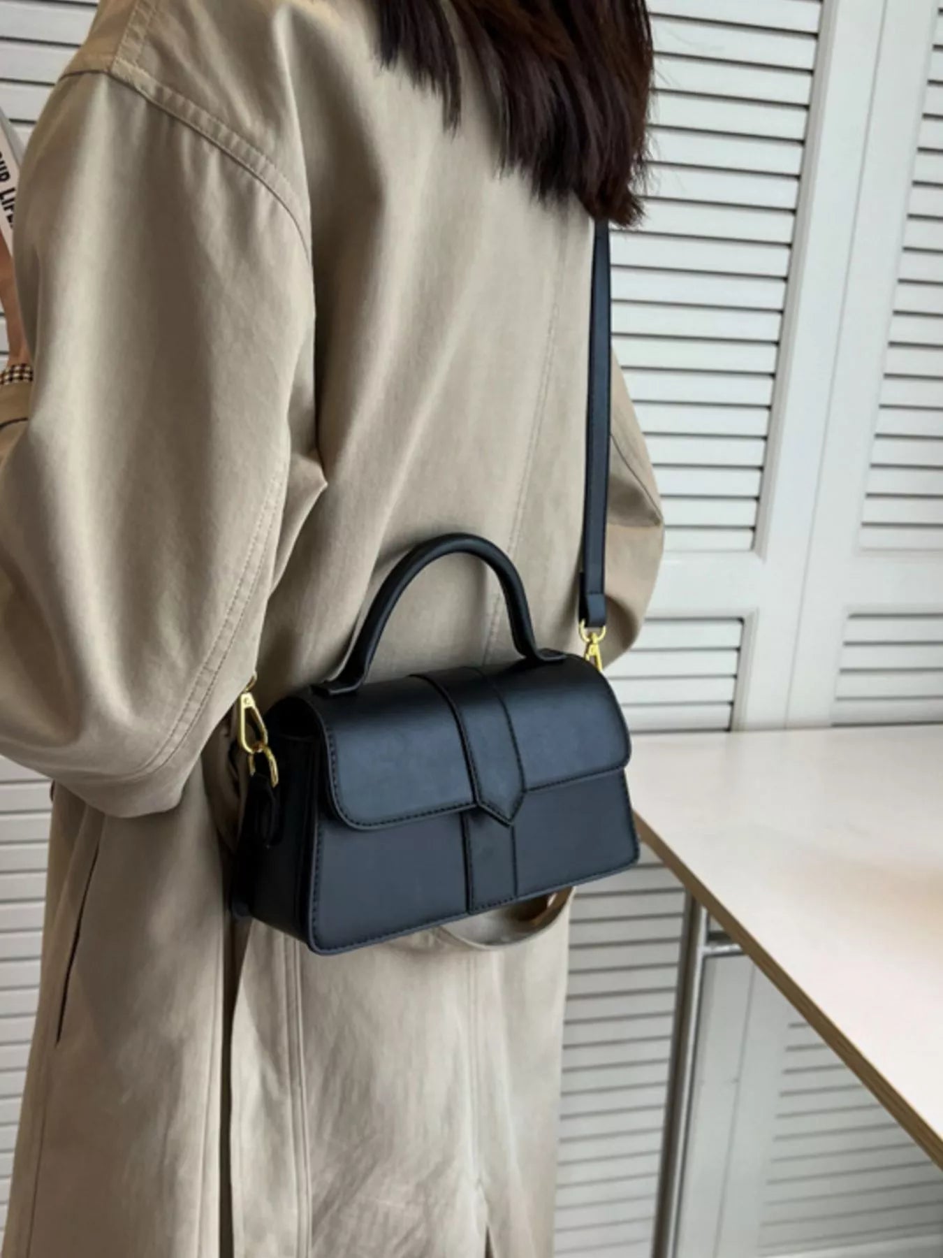 Top Handle Crossbody Bag 