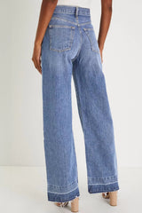 Wide Leg High Waist Jeans 