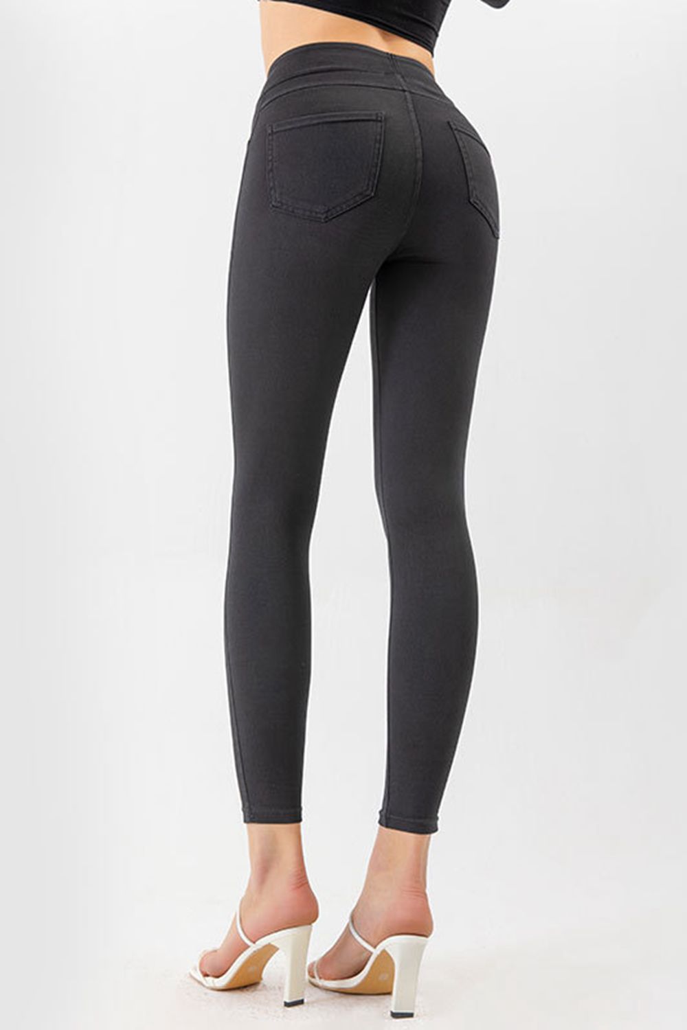 High Waist Skinny Jeans 