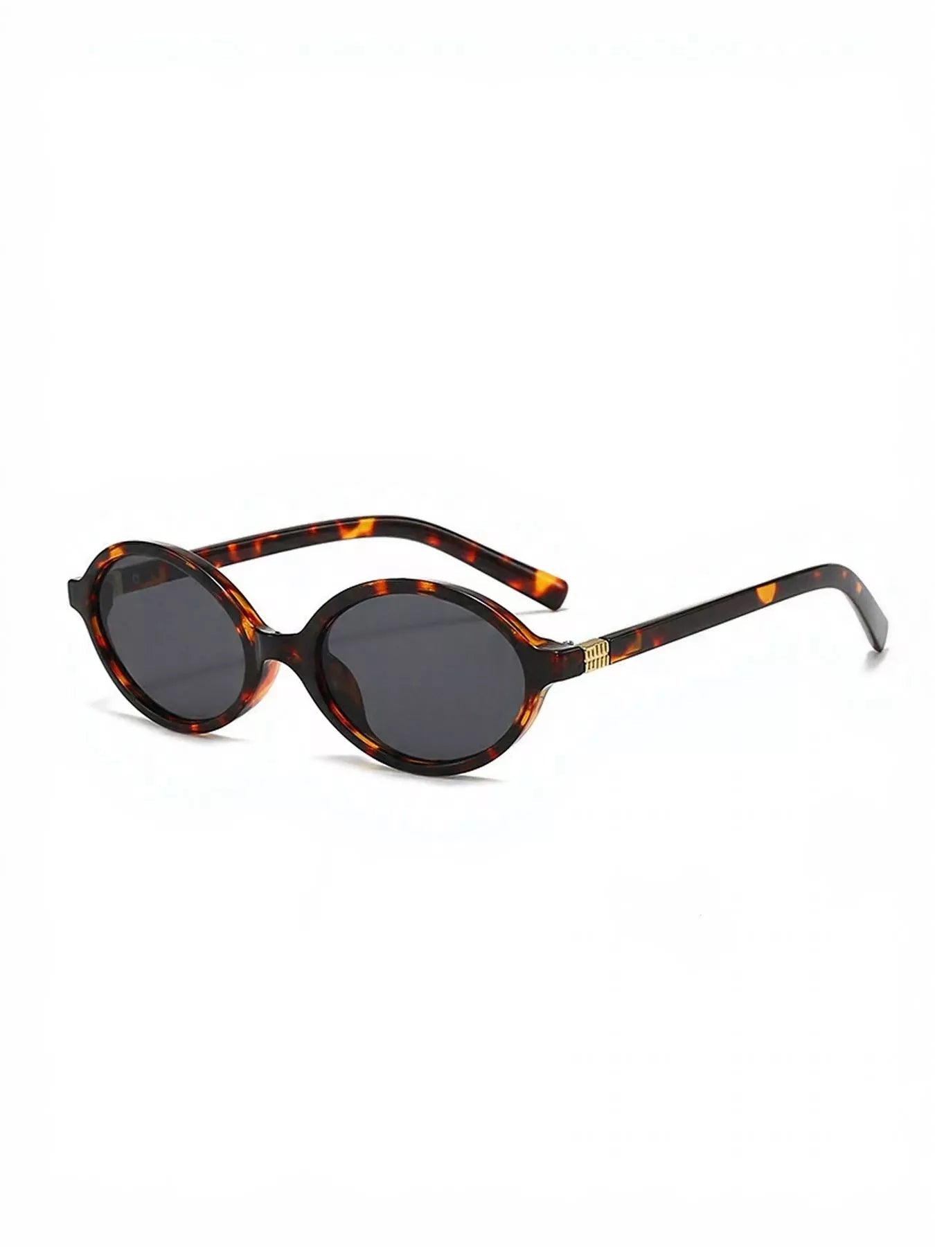 Retro Oval Frame Sunglasses 