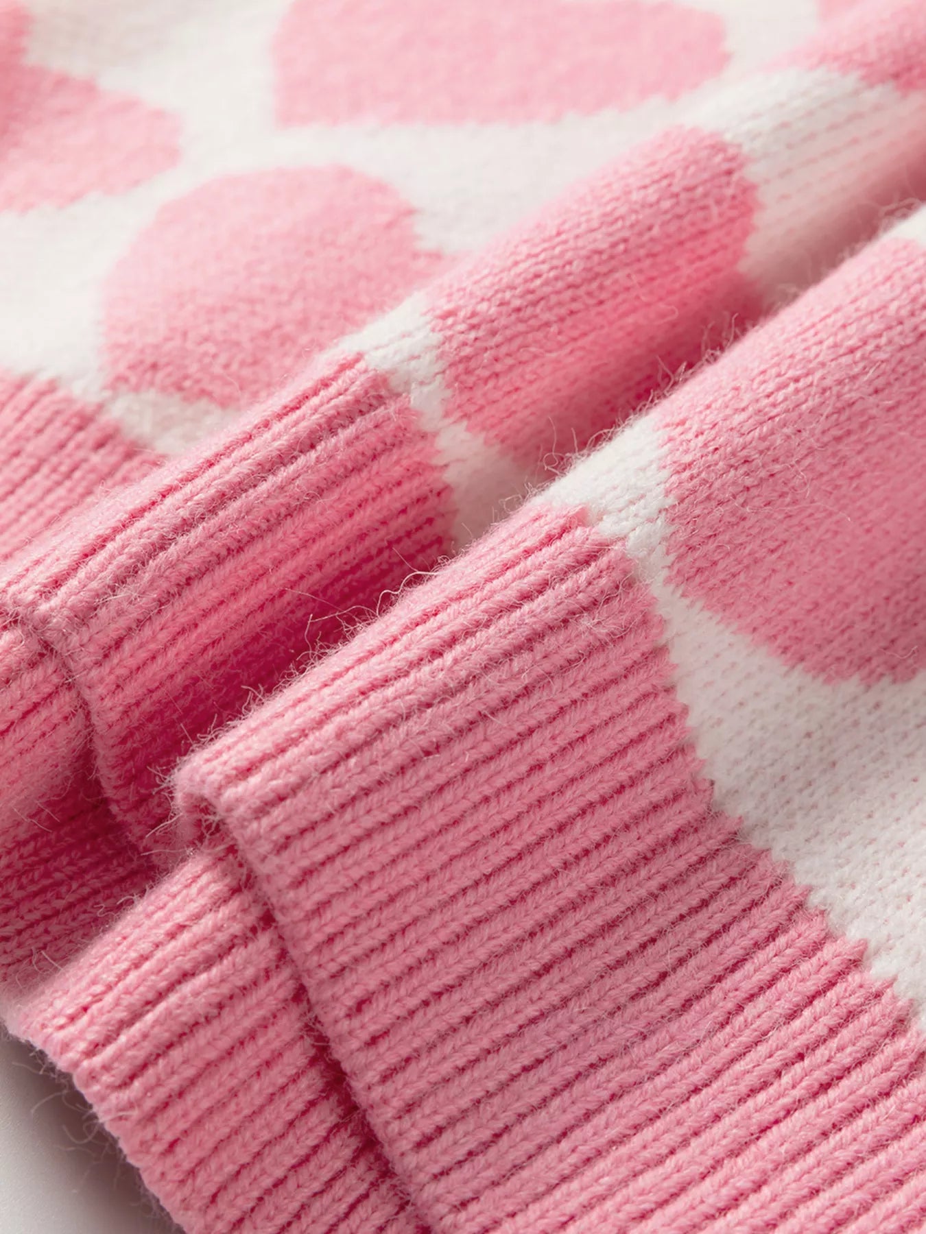 Valentine Heart Round Neck Sweater 