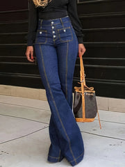 Flare Jeans with Pockets 
