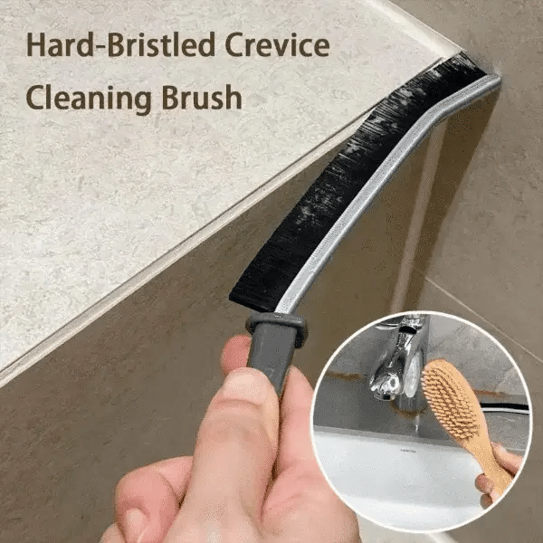 BruteEdge™ Crevice Brush — Dominate Dirt with Power and Precision in Every Hidden Spot 