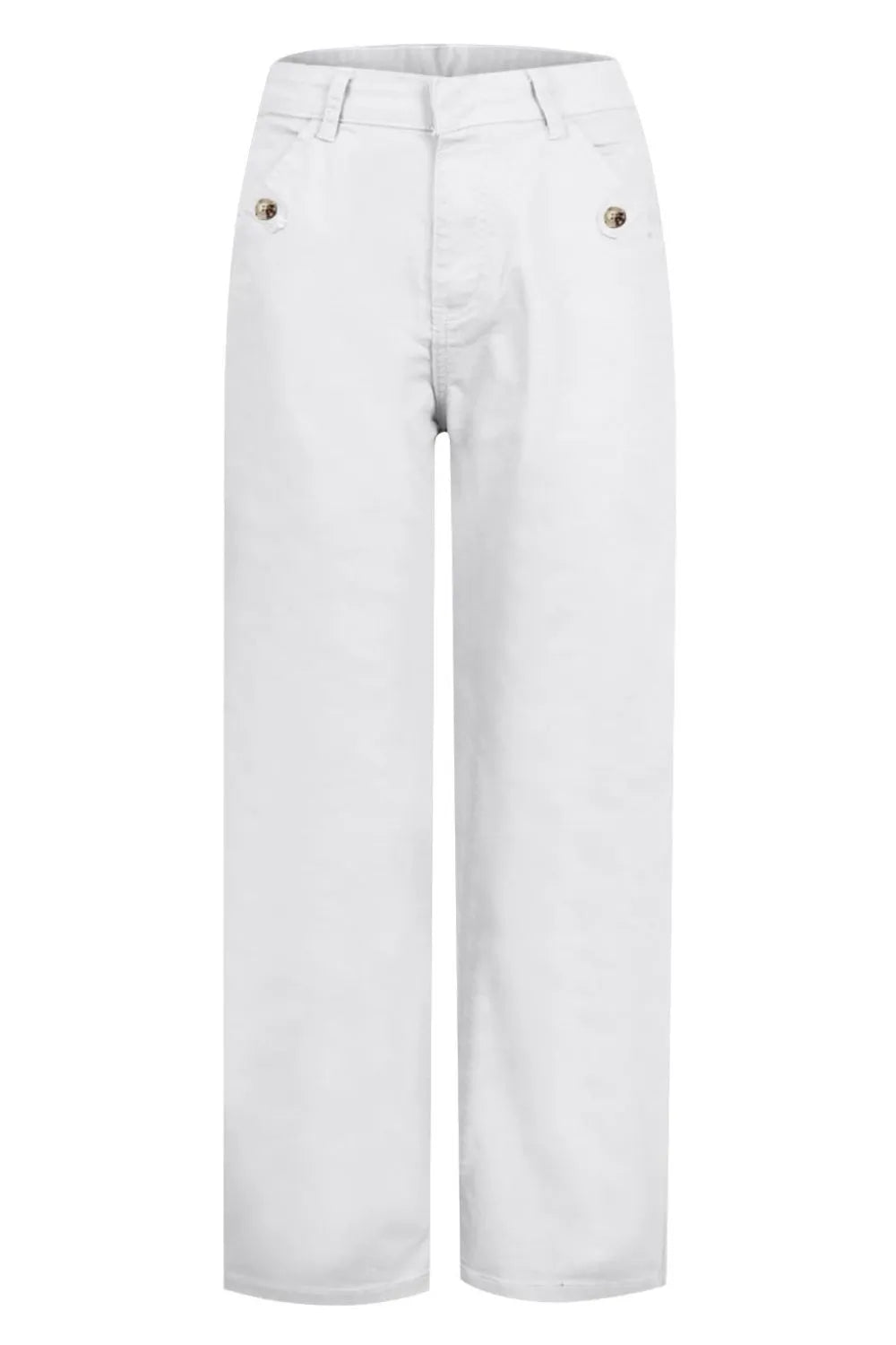High Waist Jeans with Pockets 