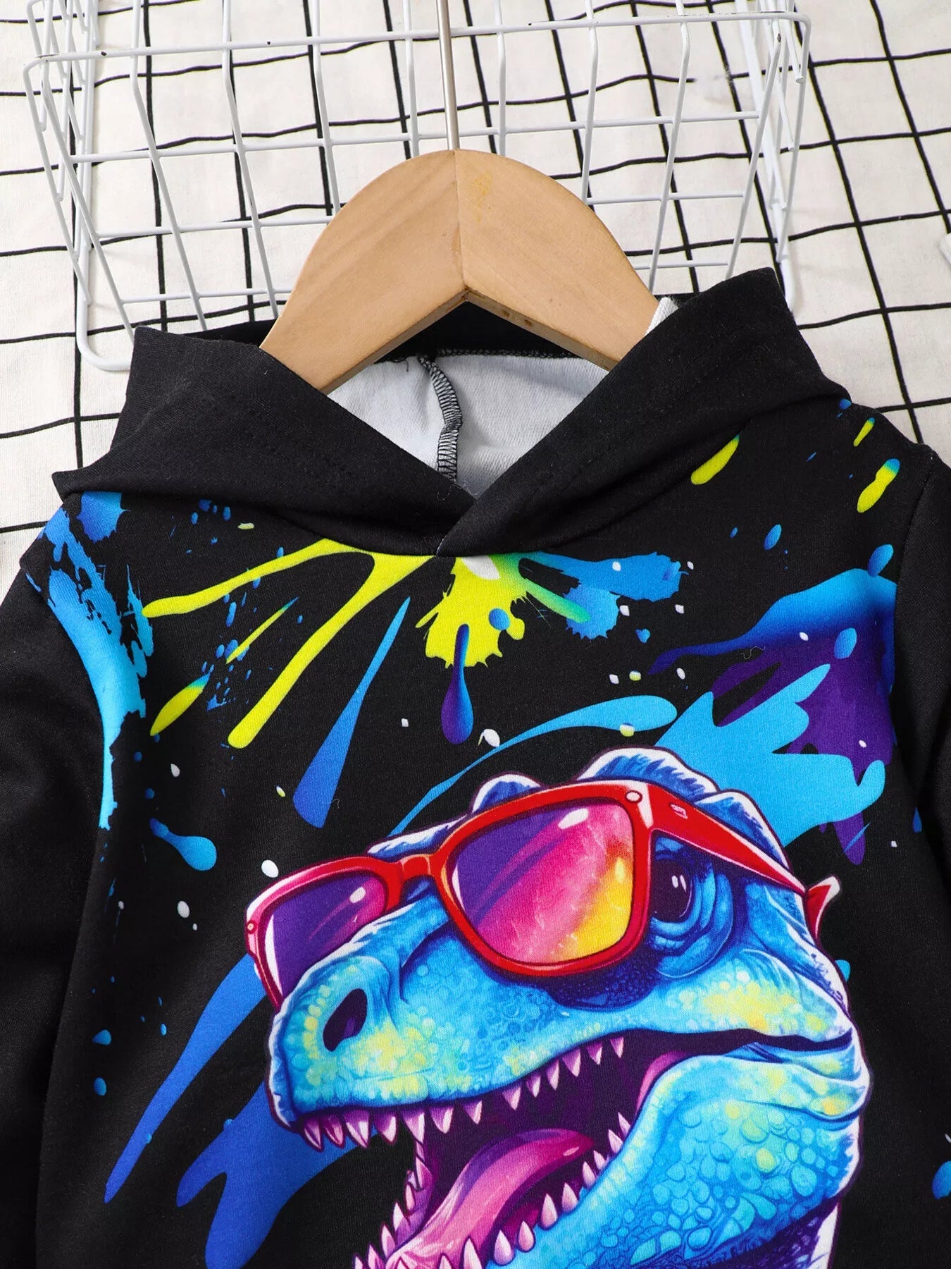 Children's Dinosaur Hoodie & Pants Set 