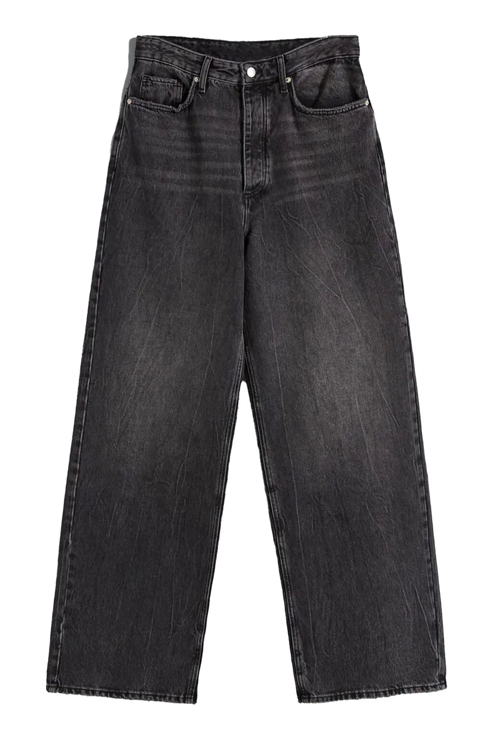 High Waist Wide Leg Jeans 