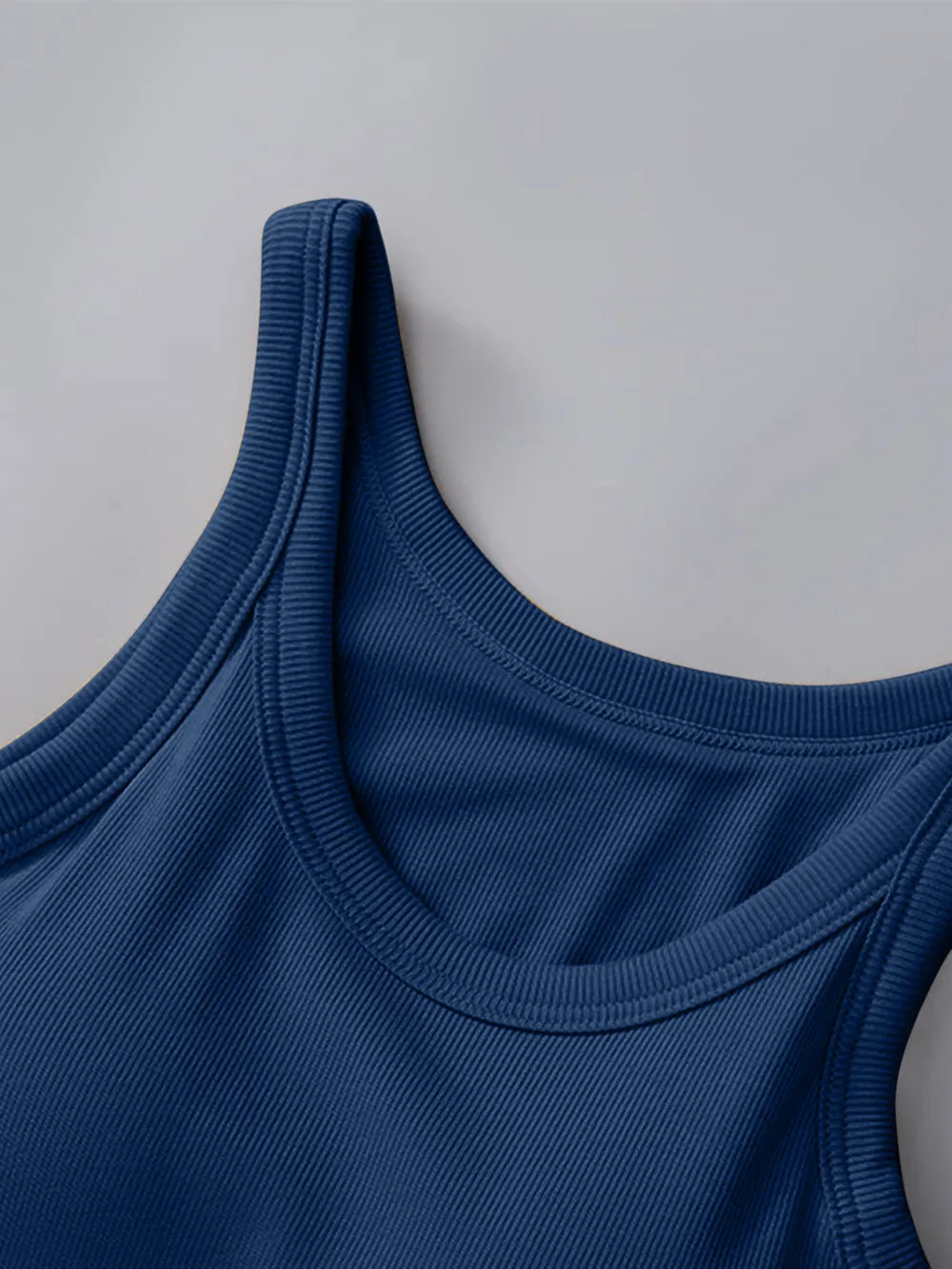 Round Neck Tank with Bra 