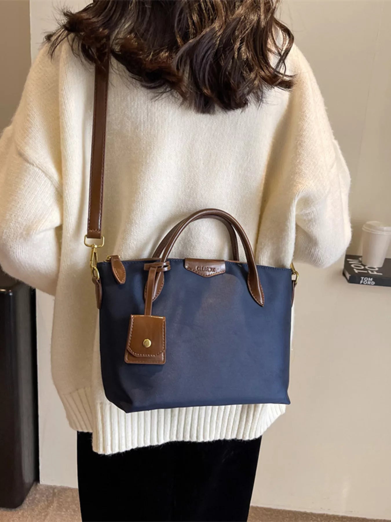 Top Handle Crossbody Bag 