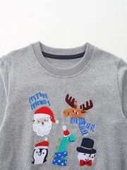 Children's Christmas Crew Neck Sweatshirt 