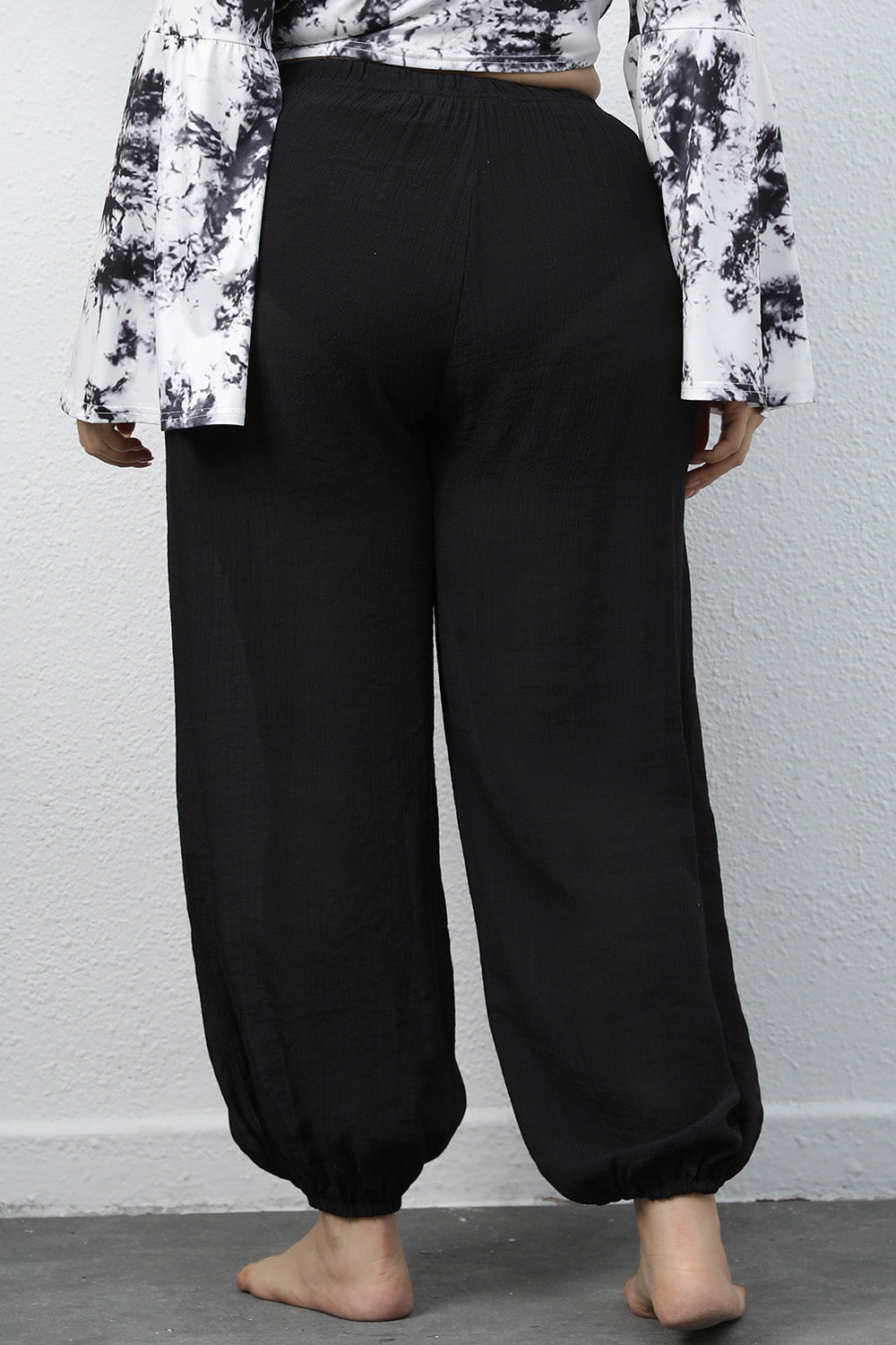 Plus Size Drawstring Jogger Pants 