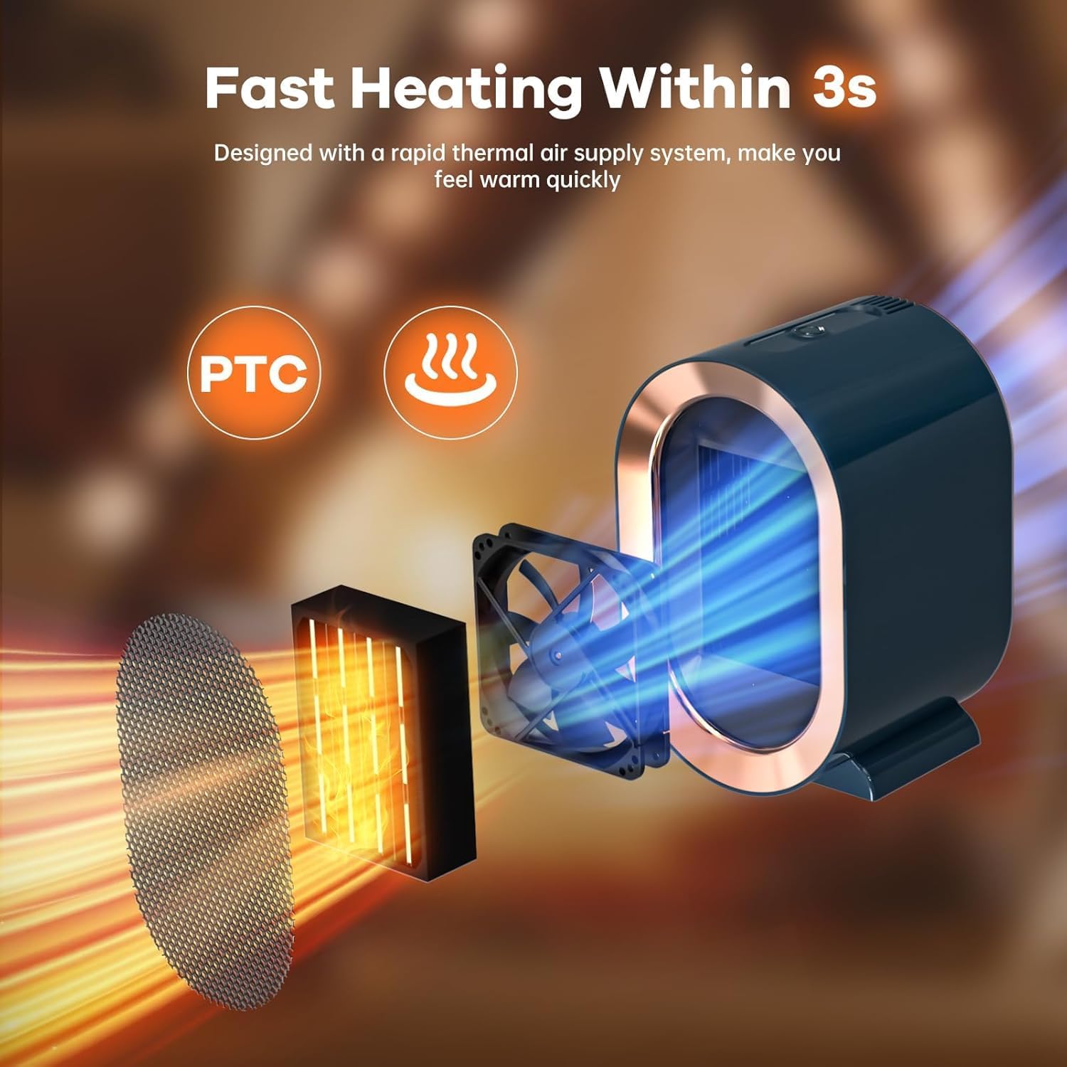 Uexim Adjustable Tilt Heater 