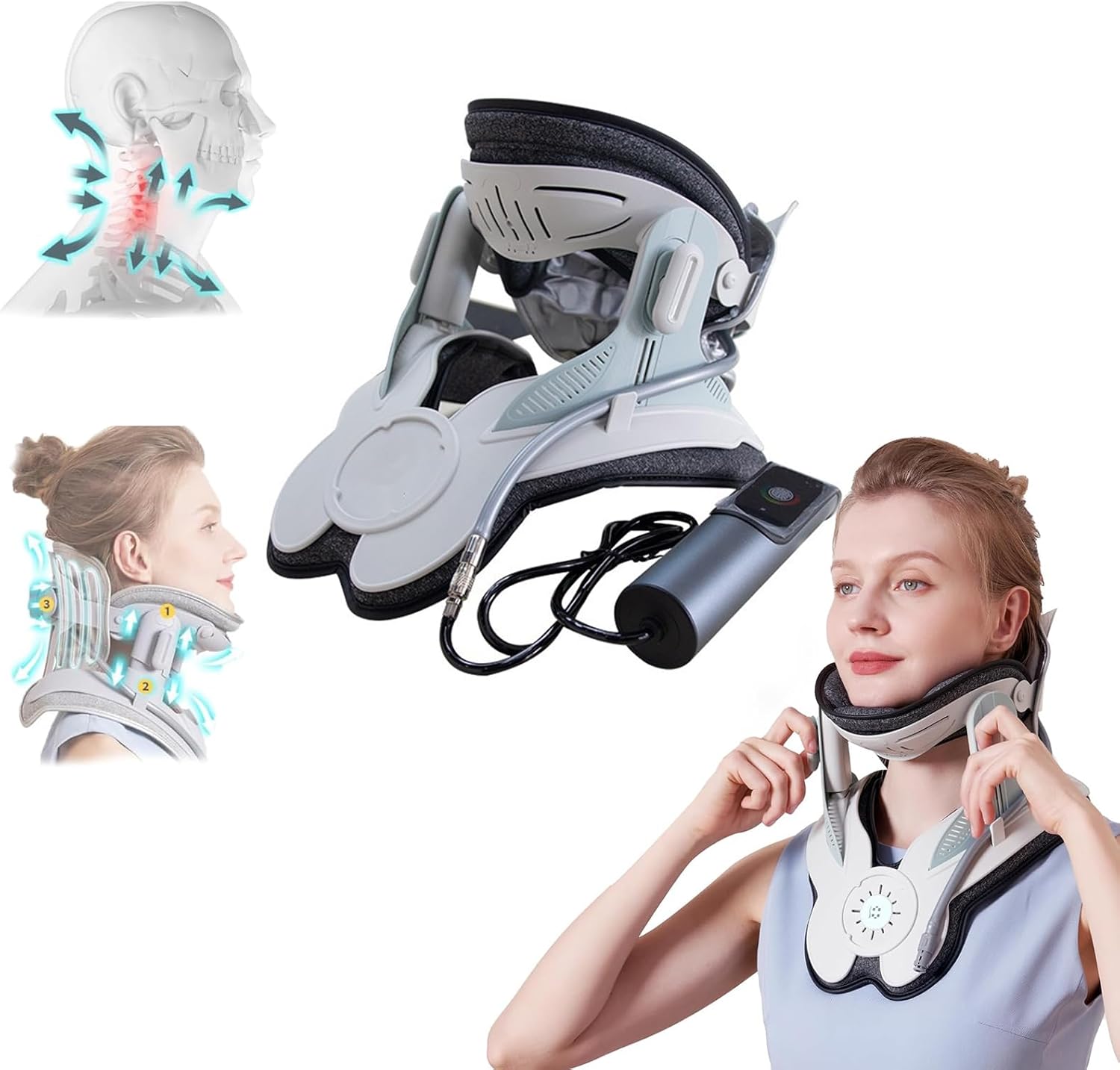 Cervical Traction Device-Relieve Neck Pain & Support Recovery 