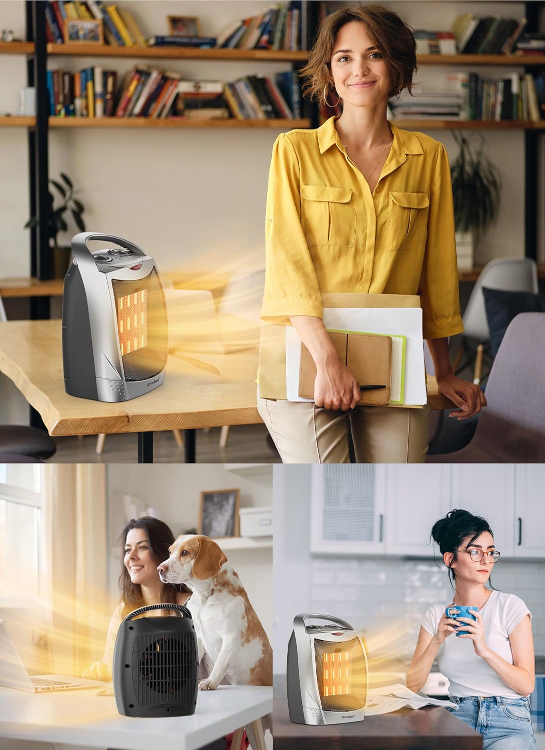 Warmly™  Ceramic Heater 