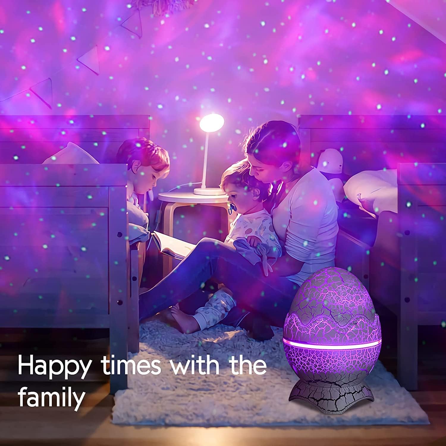 Dinosaur Egg Starry Sleep Projector 