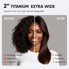 Achieve Salon-Smooth Hair with SmoothStyle™ LCD Infrared Hair Straightener 