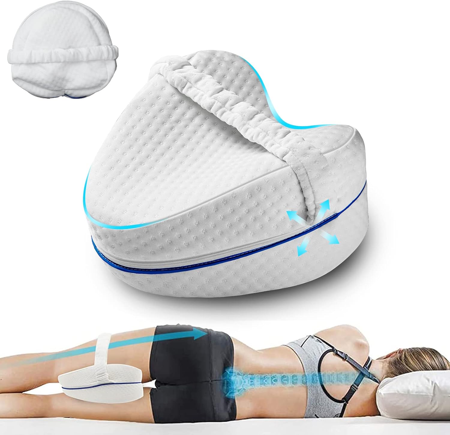 Back Support Alignment Pillow Relieves hip pain and sciatica 
