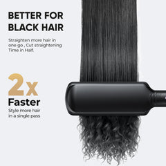 Achieve Salon-Smooth Hair with SmoothStyle™ LCD Infrared Hair Straightener 