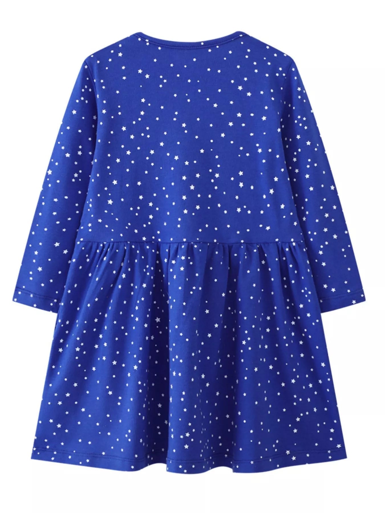 Children's Christmas Theme Long Sleeve Dress 