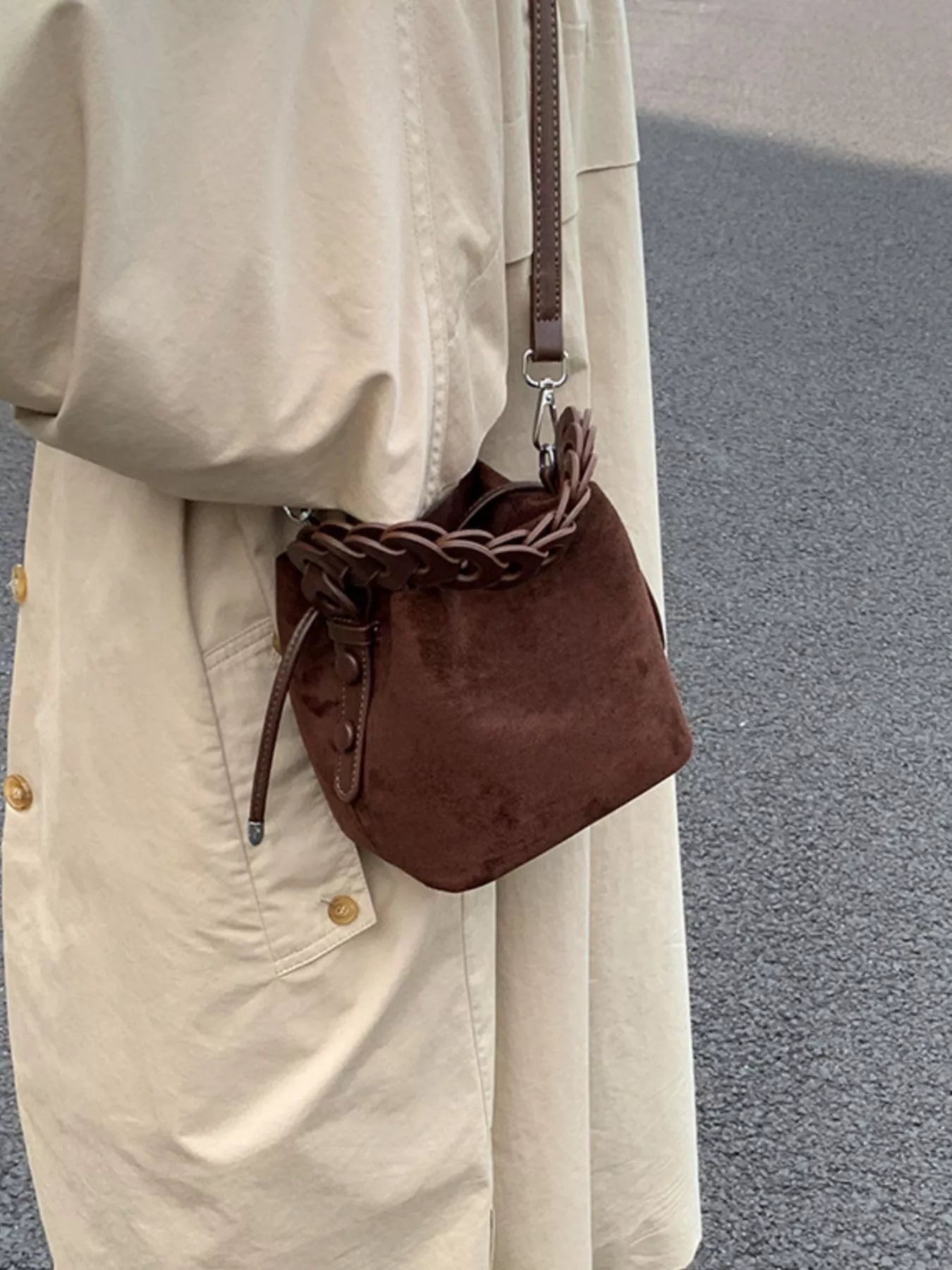 Chain Strap Crossbody Bag 