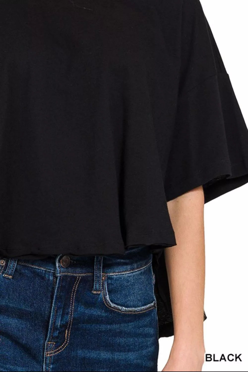 Zenana Cotton Round Neck Short Sleeve T-Shirt 