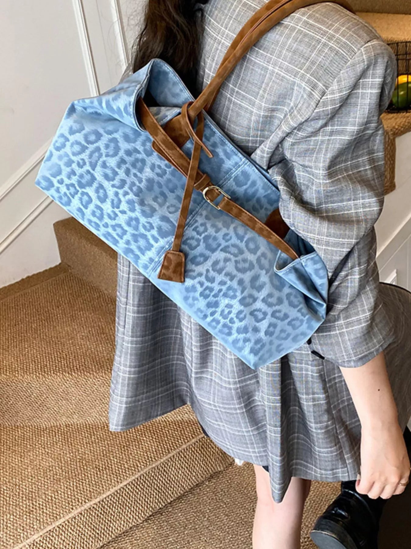 Leopard Print Handbag 
