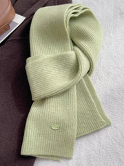 Pure Wool Soft Knit Scarf 