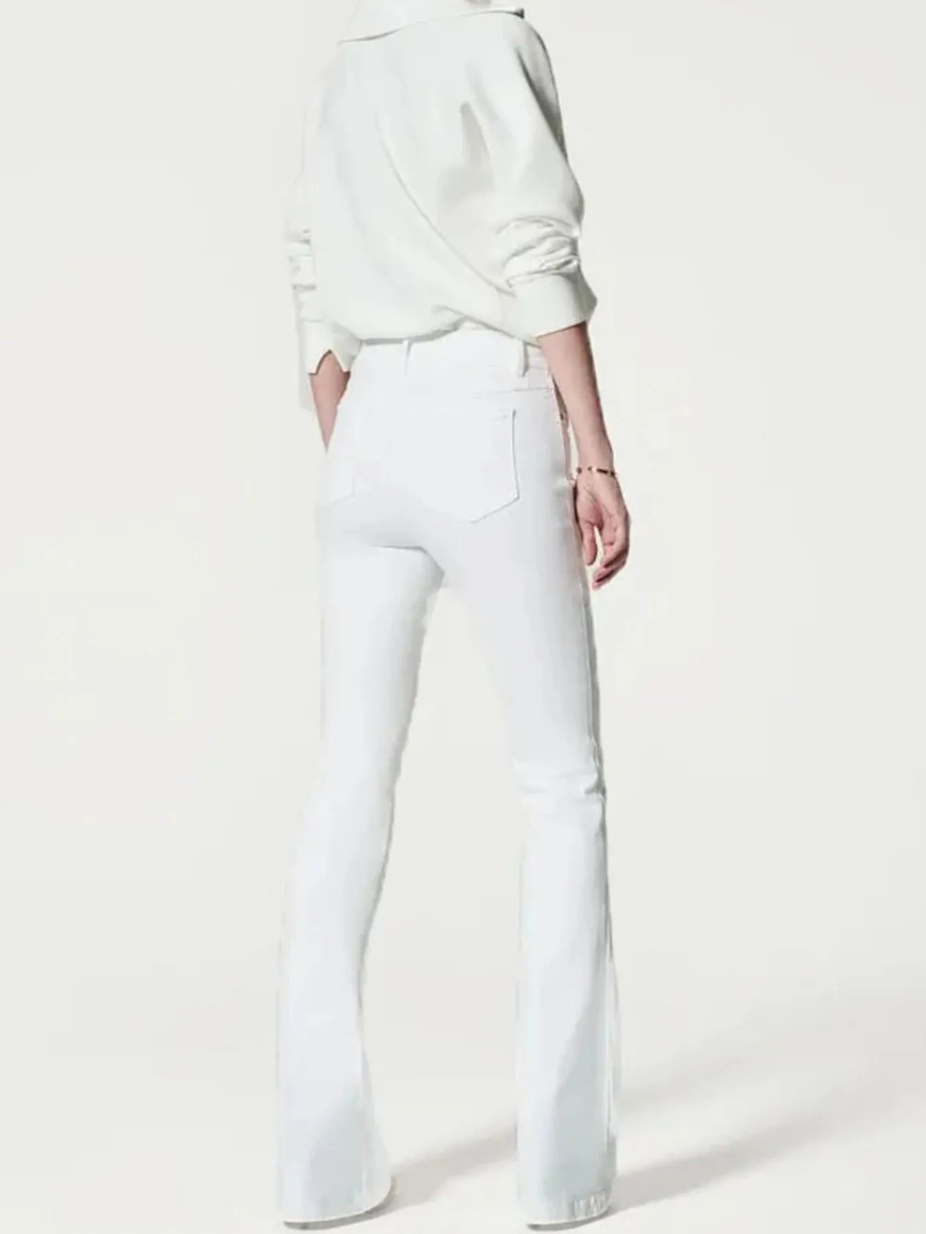 Full Size High-Waisted Flare Jeans Plus Size 