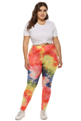 Plus Size Tie Dye Legging 