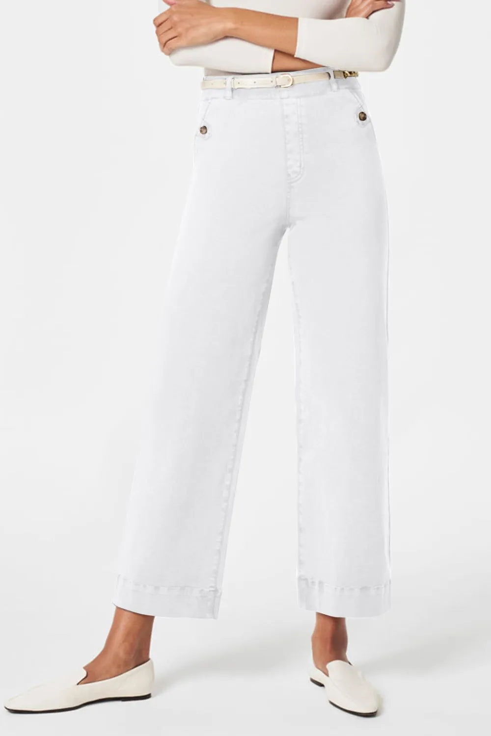 High Waist Jeans with Pockets 