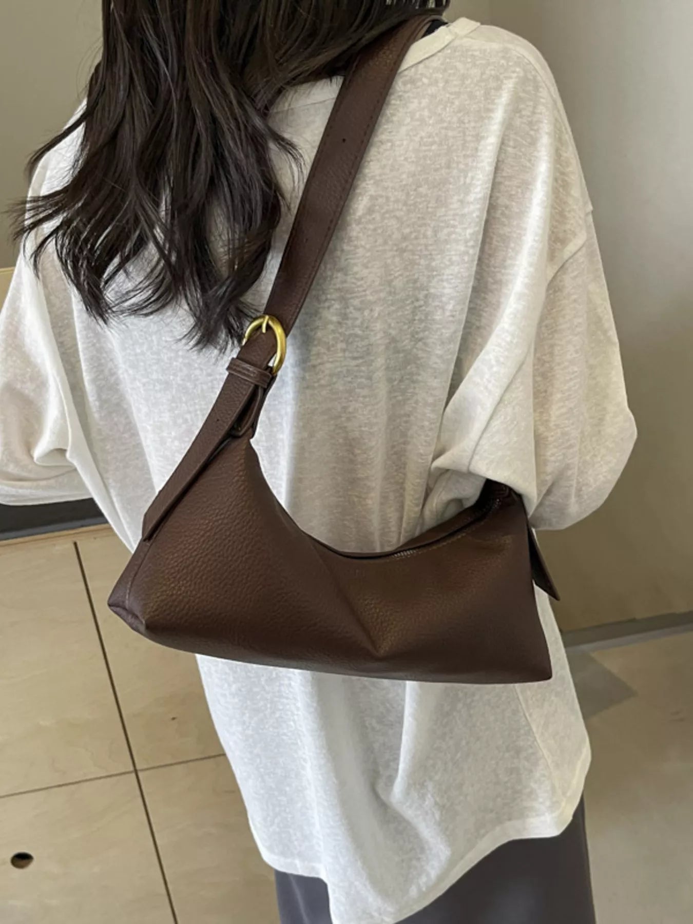 Adjustable Strap Crossbody Bag 