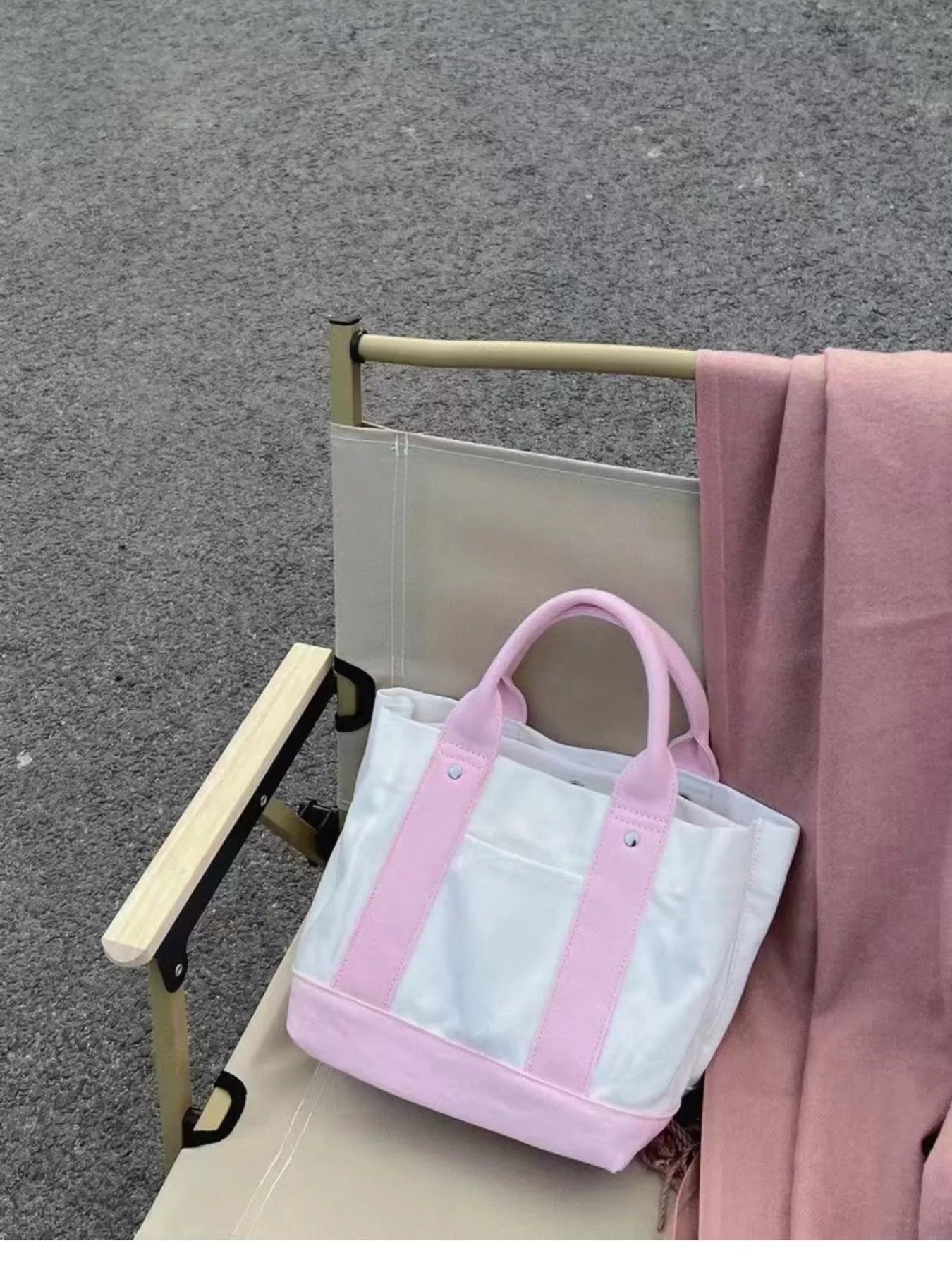 Two Tone Handbag 