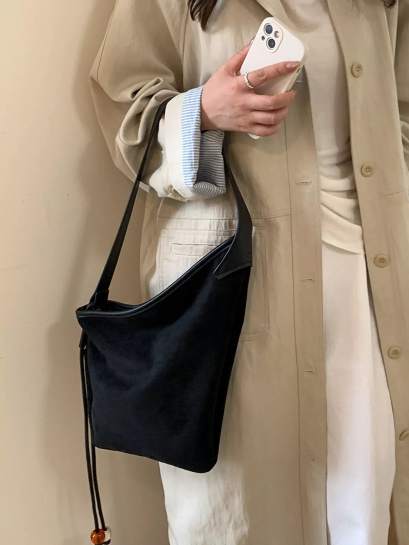 Asymmetrical Lightweight Crossbody Bag 