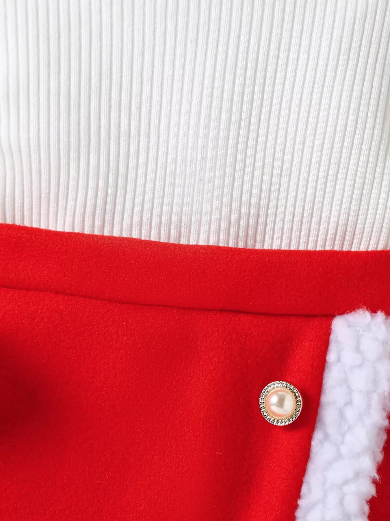 Children's Christmas Outfit Set with Santa Hat 