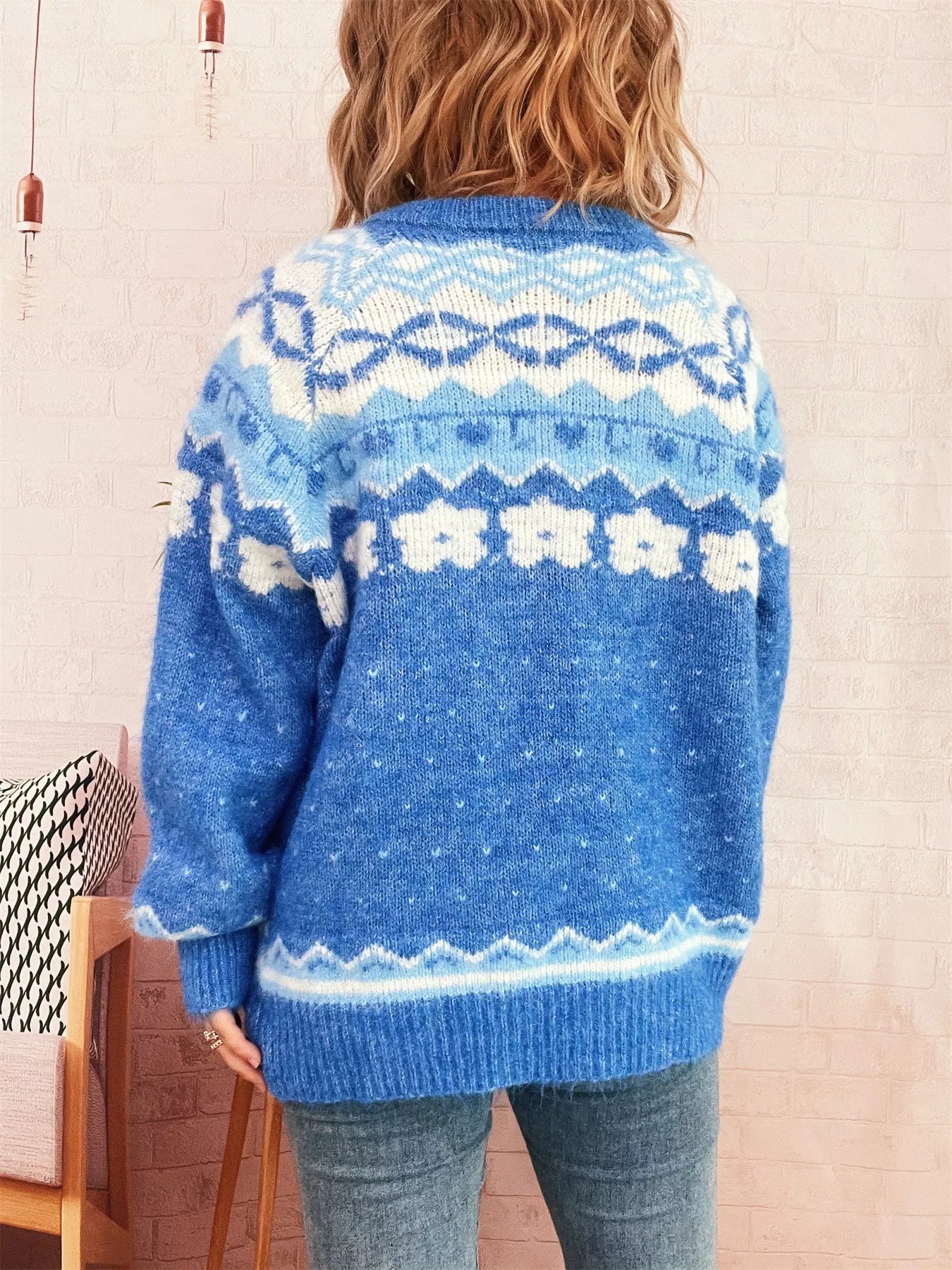 Ribbed Button Down Knit Cardigan 